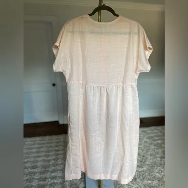 Vintage‎ Cottagecore Great Times Lace-Front Dress Romantic Coquette Quiet Luxury - Image 3