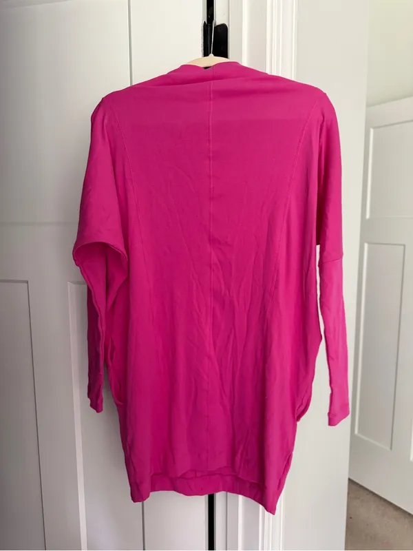 Daily practice pink long sleeve dress Anthropologie stretch‎ - Image 6