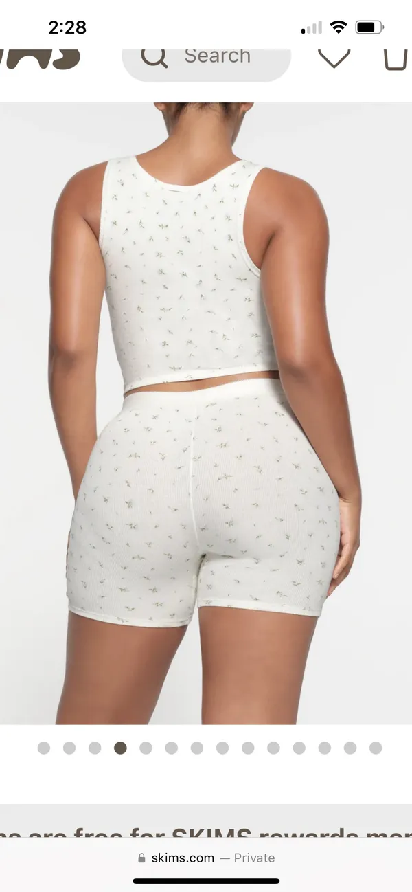 Cotton Rib Tank Top - Image 2