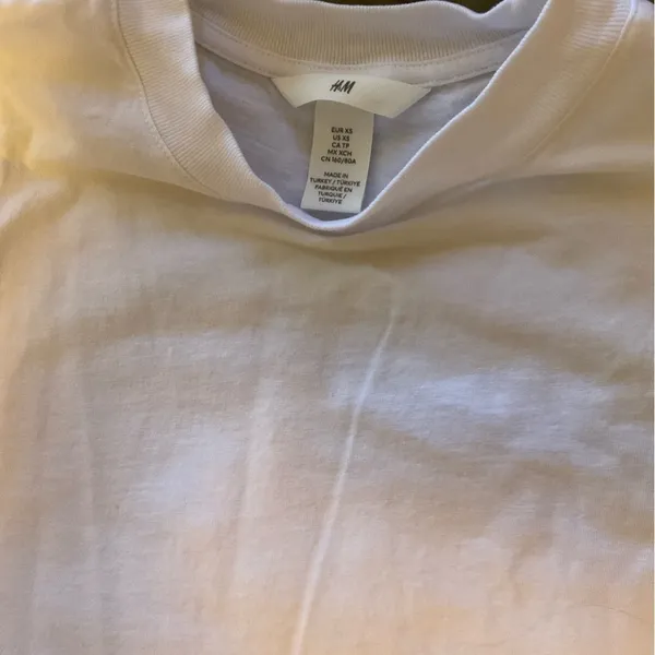 H&M white top size XSMALL - Image 5