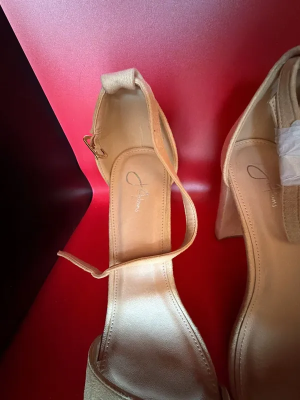 J. Adams Shirley Ankle Strap Block Heel Sandal - Image 5