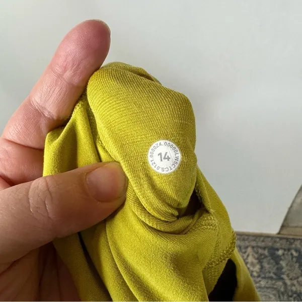 Lululemon Align Pant 25" Yellow Pear Size 14‎ - Image 8