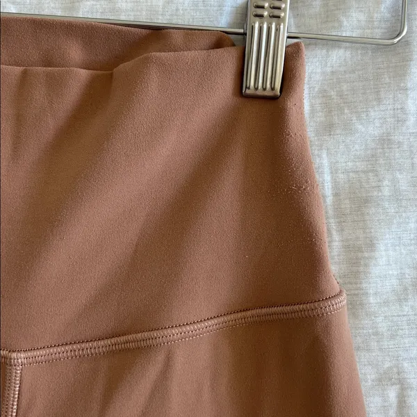 Lululemon Align Crop 23 inch Leggings Yoga Size‎ 2 Nude Tan - Image 6