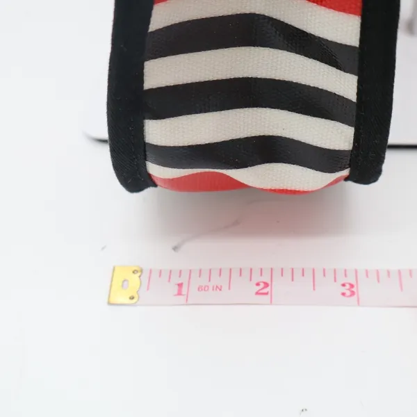 Fossil Keyper Womens Handbag Multicolor Striped Adjustable Strap Crossbody Bag - Image 4