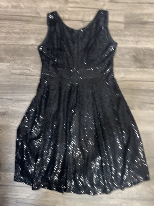 GRACE KARIN Black Sequin Fit & Flare Cocktail Dress Size L - Image 3
