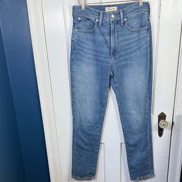 Madewell The Perfect Vintage Jean in Kepler Wash Comfort Stretch W2253 Sz 27 - Image 6