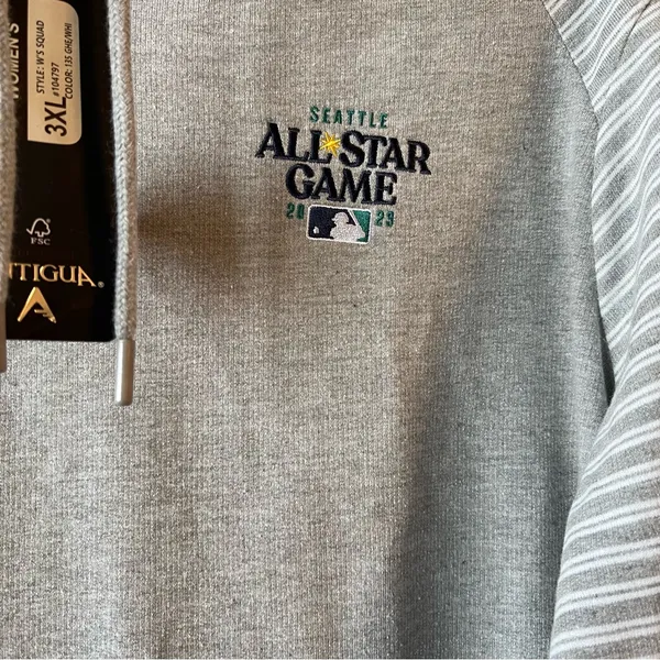 Antigua Seattle All Star Game 2023 W’s Squad Sweatshirt 3XL NWT - Image 5