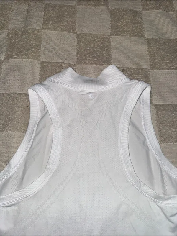 Calia by Carrie Underwood White Sleeveless Mock Neck Tank Top WCG11058 Mens M - Image 4