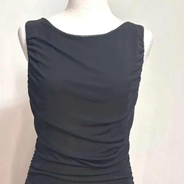 NWT ZESICA Women's L 2026 Ruched Bodycon‎ Dress Mermaid Cocktail Wedding LBD - Image 3