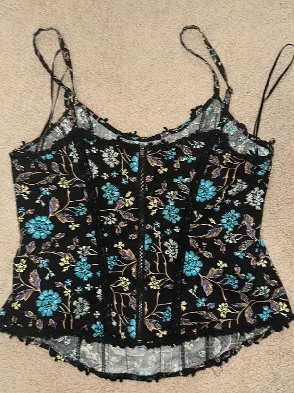 Floral Corset Top - Image 4