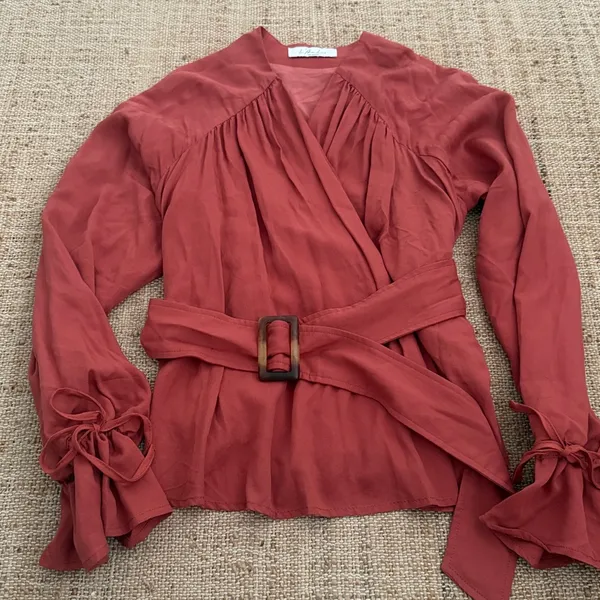 L' Academie REVOLVE Dezi Jacket Rust Color SZ Small - Image 4