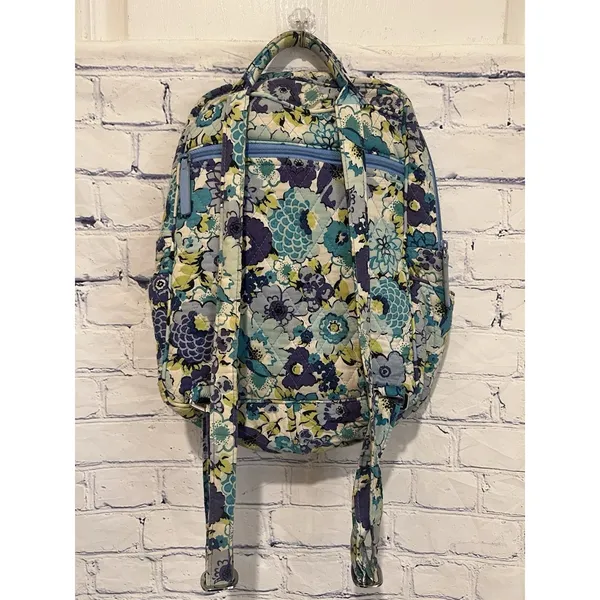 Vera Bradley Women's Quilted Blueberry Blooms Mini Backpack - Image 4
