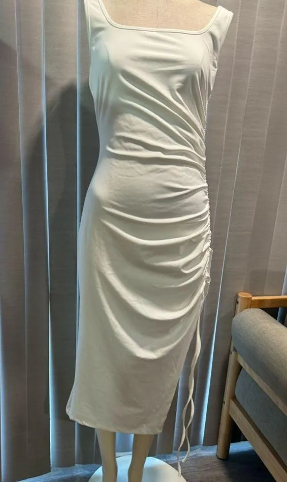Sexy sleeveless side slit bodycon dress ✨ - Image 7