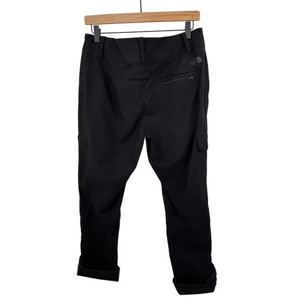The North Face nylon pants women's 6 cargo zip pockets belted adjustable hiking - Image 4