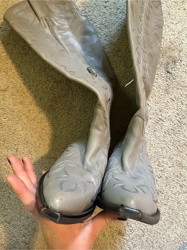 Jeffrey Campbell Big Sky knee high cowgirl boots - Image 3