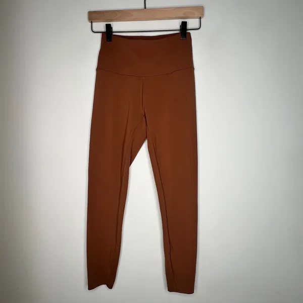 Varley Brown Leggings Size Small - Image 2