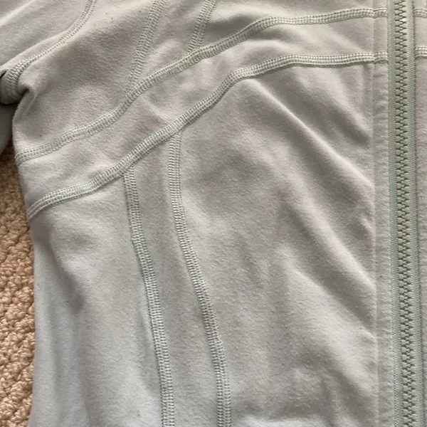LULULEMON Define Jacket Hazy Jade Size 6 Luon Full Zip Stretch Soft Women’s GUC - Image 6