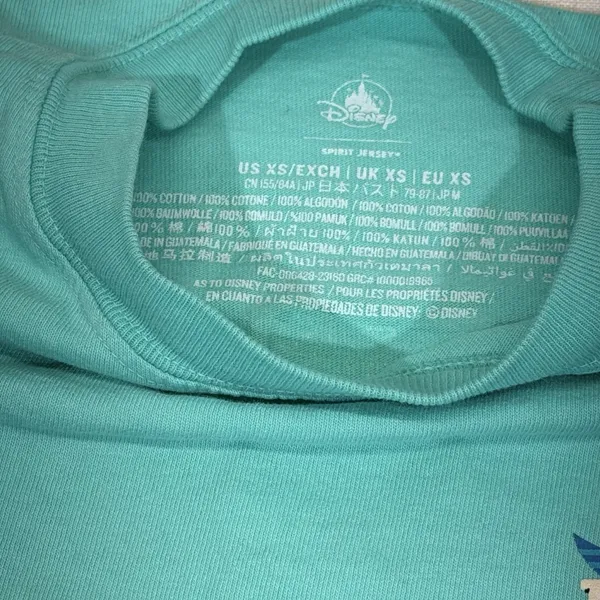 Disney Spirit Jersey Adult XS Teal 2024 Run Disney Disneyland‎ Half Marathon - Image 9