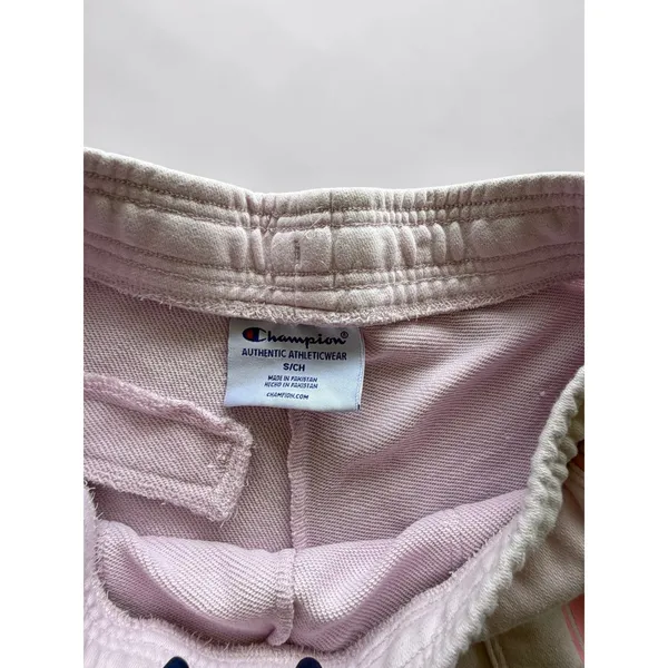 Champion Womens Lavender Purple Sweat Shorts Athletic Lounge Pockets‎ Small - Image 3