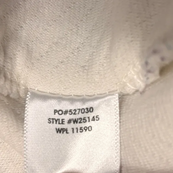 MV‎ Sport La Jolla Pullover Women XXL Cream Quilted Qtr Zip Golf Casual Coastal - Image 10