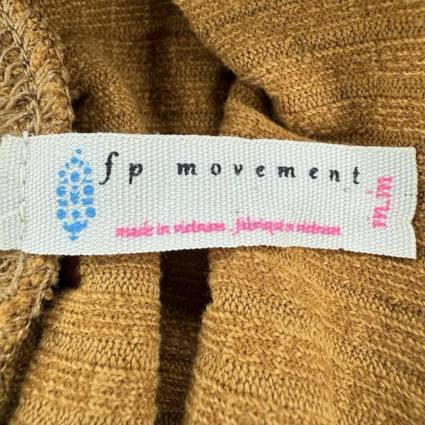 Free People Movement Can't Handle This Turtleneck Top Burnt Orange‎ XS - Image 7