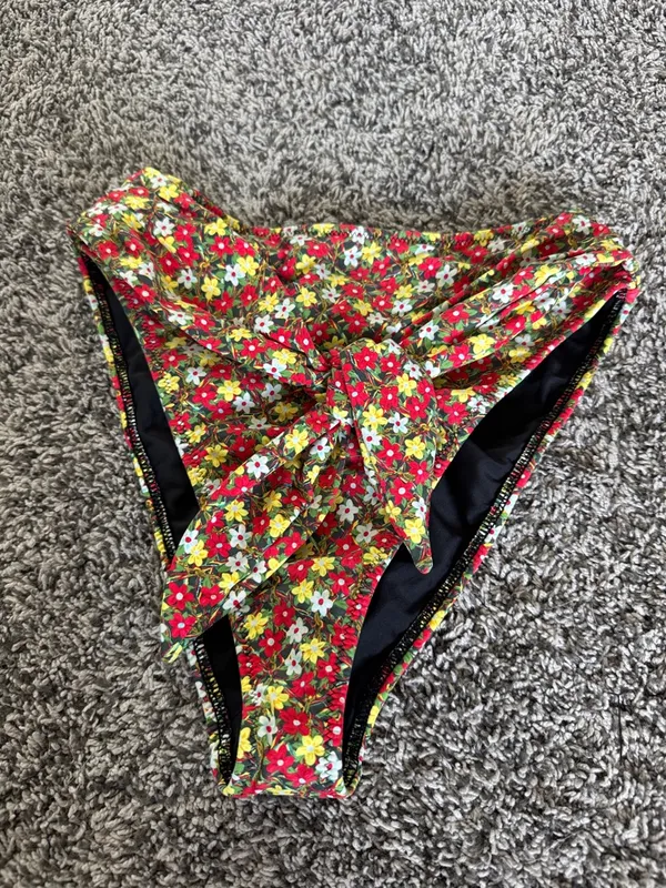 MONTCE Sienna Floral Paula tie-up bikini bottoms, Size Medium, $122 - Image 5