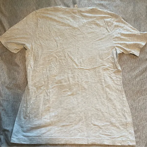 Merry Christmas Gray V-Neck T-Shirt Size XL‎ - Image 6