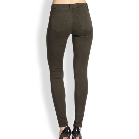 J Brand 620 Super Skinny Mid-Rise Conifer Sz 27 - Image 4