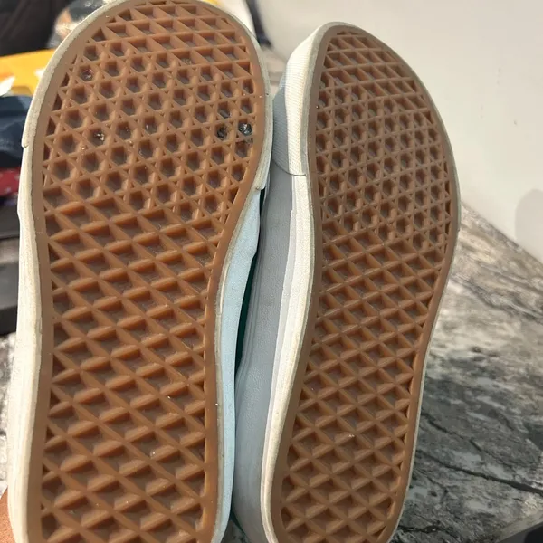 Unisex Vans Teal High-Top Sneakers Men’s 5.5 or Women’s 7.0 - Image 7