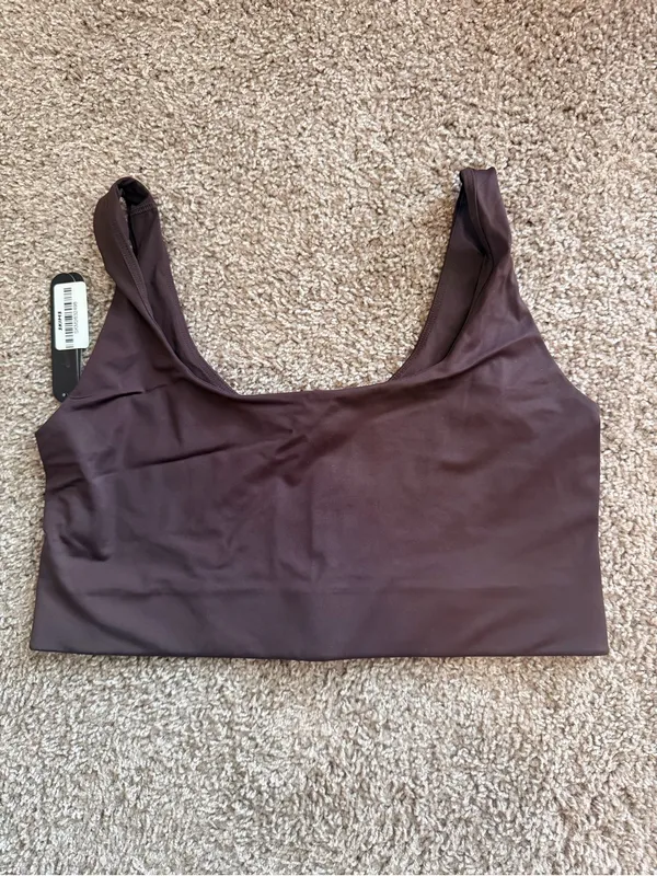 Nike x Skims SCOOP NECK BRA TOP in phoenix womens size large NWT - Image 5