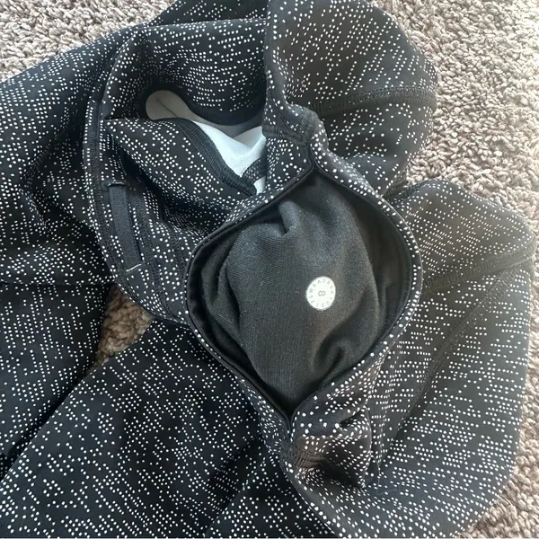 Lululemon Black Speckled High-Rise Leggings - Image 4