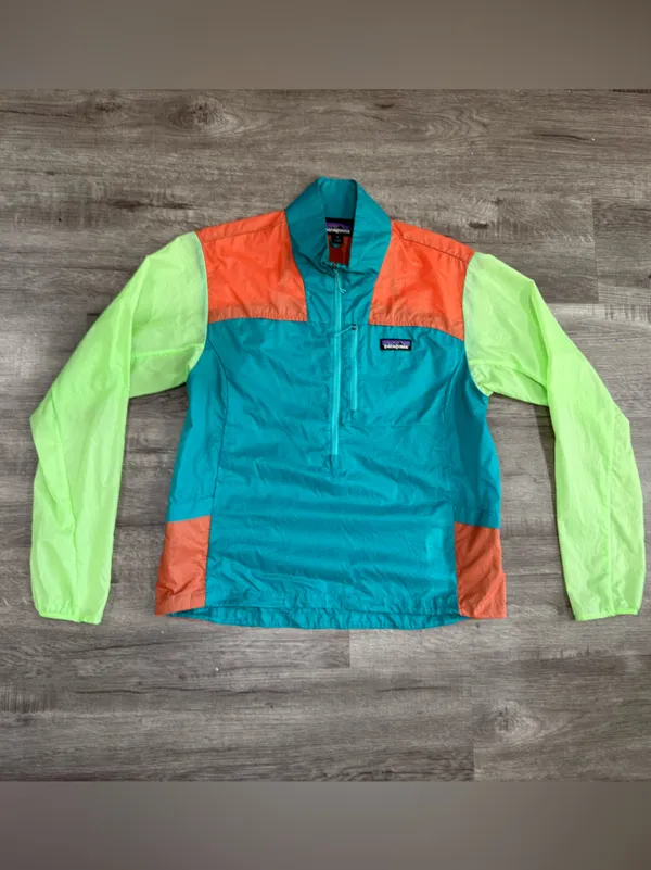 Patagonia Houdini Stash 1/2 Zip Pullover XS Windbreaker NWT Colorblock - Image 3