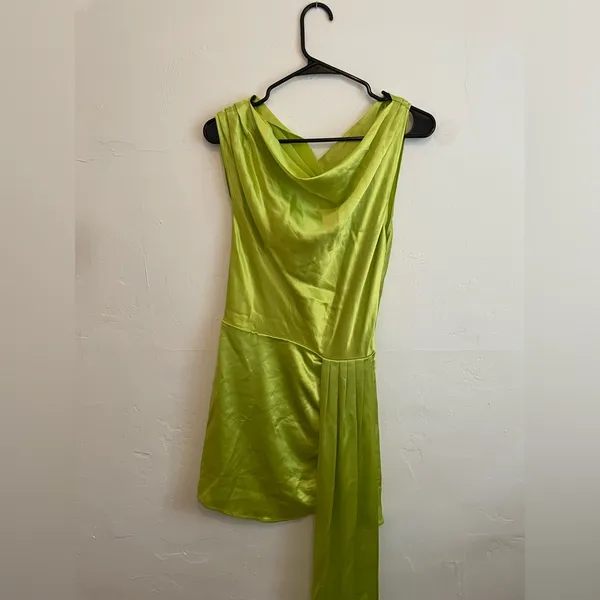 NONCHALANT LABEL X FASHIONPASS NATALIE DRESS in citrone - Image 2