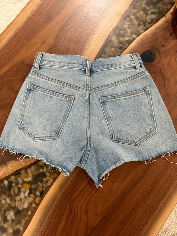 Pink Lily Denim Shorts - Image 2