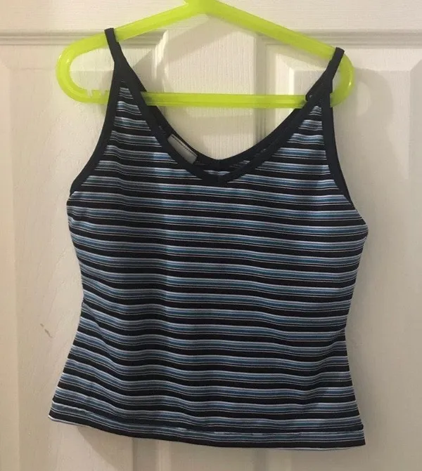 Summer Crop top Blue Size M - Image 2