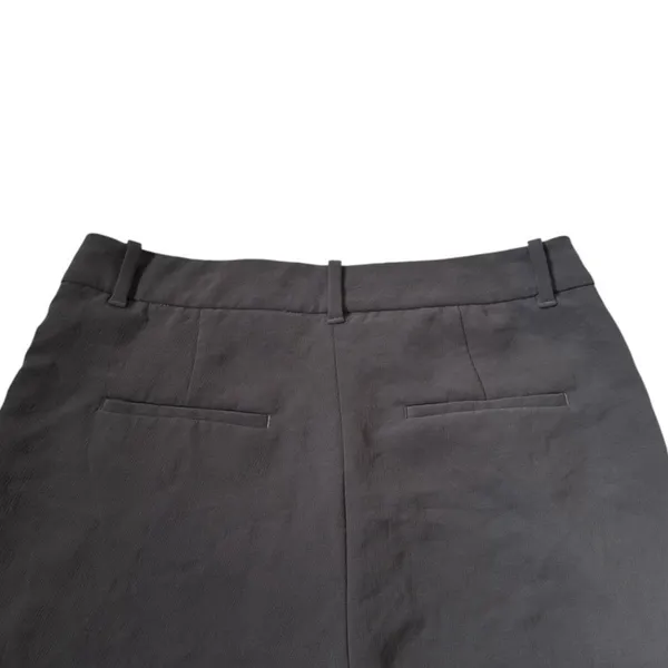Aritzia Wilfred The Effortless Pant Sz 12 Wide Leg High Rise Trouser Gray | 24-3 - Image 2