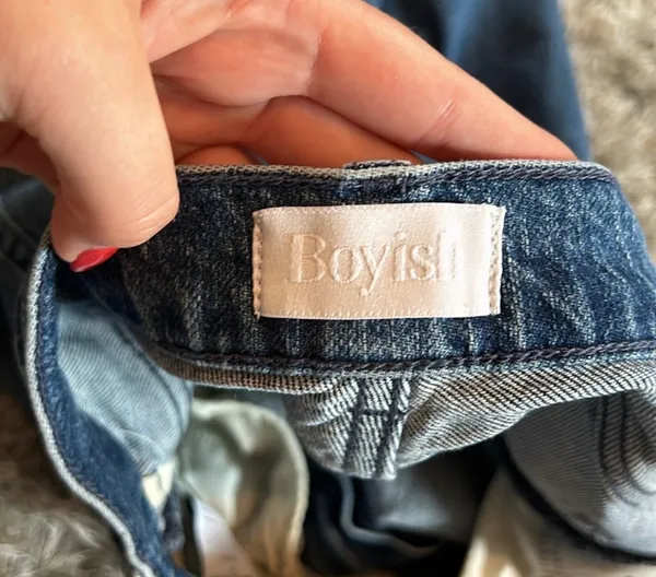 Boyish Zachary in Short Circuit High-Rise Distressed Jeans - Image 10