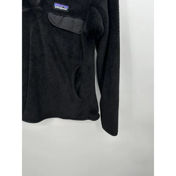 Patagonia Synchilla Snap-T Black Fleece Pullover Womens Sz‎ S - Image 4
