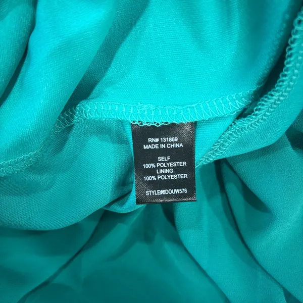 Thirty Thirty Maxi Dress Women's Medium Green Cutout Buckle Slit Boho Resort NWT - Image 7