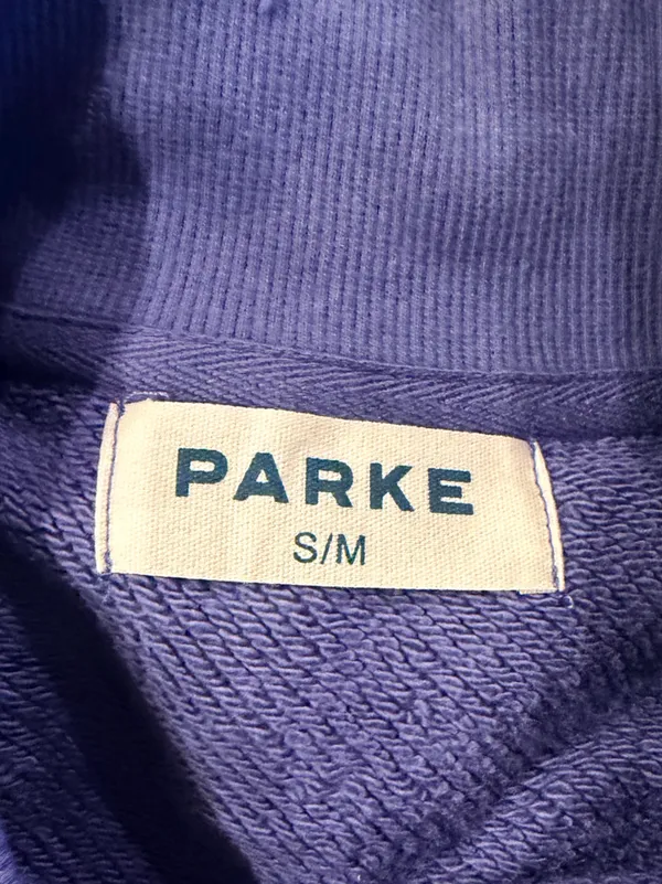 NIB Parke coastal Americana Varsity Mockneck size S/M relaxed fit - Image 9