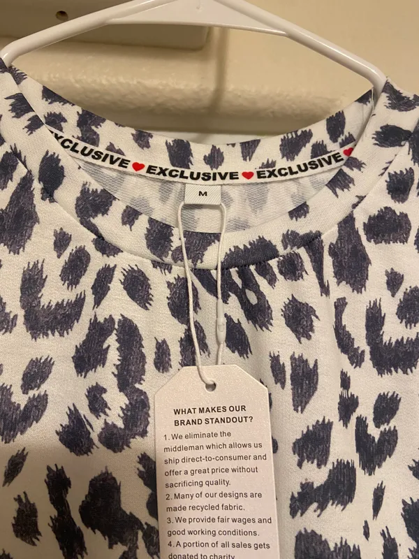 Cheetah Long Sleeve Multi Size M - Image 2