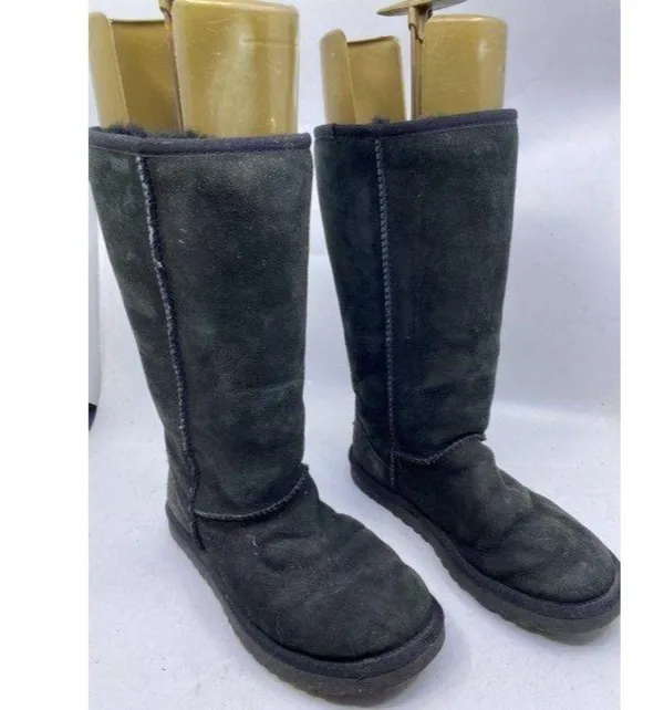 Ugg Australia Black Classic Tall Pull Bootsbooties - Image 3
