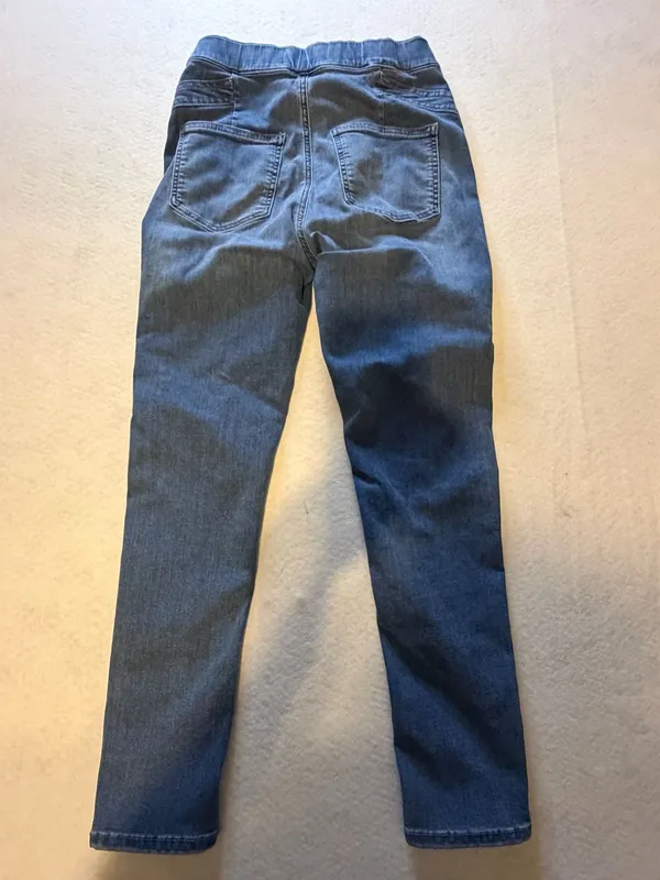 We The Free Free People Feel Alright High Rise Seamed Pull-On Skinny Jeans - Image 3