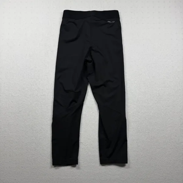 Nike Pro Cropped Leggings Women’s XS Black Compression Athletic Tights - Image 2
