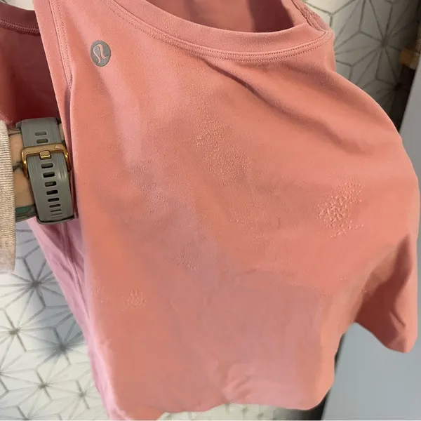 Lululemon Cool Racerback Tank Nulu Peach - Image 3