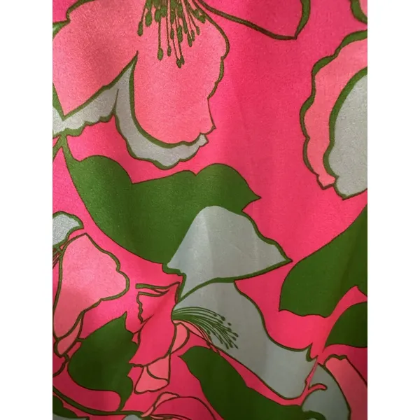 NWT SugarLips Large Pitaya Berry‎ Meara One Shoulder Satin Maxi Dress Satin - Image 10