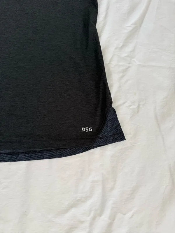 DSG XL Black Racerback Workout Tank‎ Top Athletic Moisture Wicking - Image 3