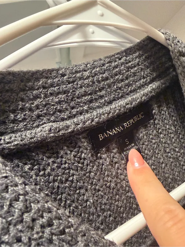 J Crew Grey Sweater - Image 3