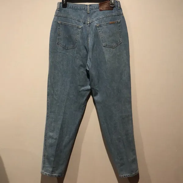 P.S. Gitano Vintage 80s Light Wash High Waisted Jeans - Image 8
