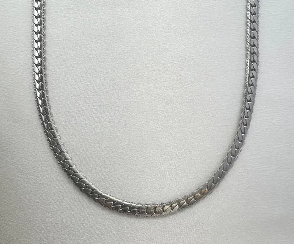 Snake Chain Link Chain Necklace for Men Women Streetwear Unisex Style - Image 2